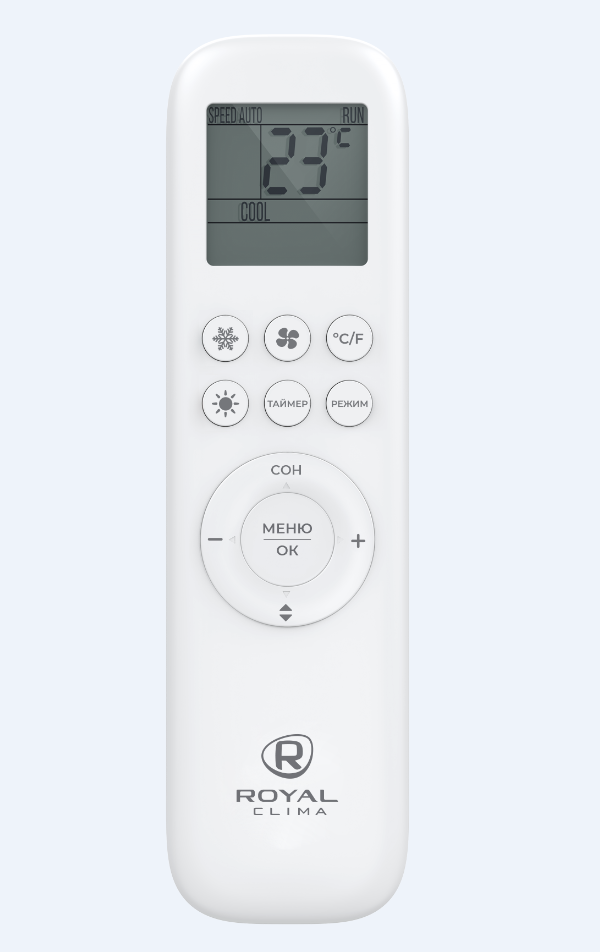 Мобильный кондиционер Royal Clima серии CELEBRITY RM-СB36HH-E (холод/тепло – 3.6/3.2 кВт, для помещений ~35 м?)