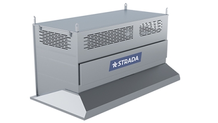 Вытяжной зонт рециркулятор STRADA для очистки от запаха на 3000 м3/ч